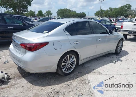 2019 Infiniti Q50 3.0T Luxe из США, поврежденный, VIN JN1EV7AP2KM513020